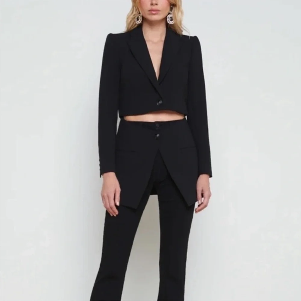 NWT L'AGENCE Elegant Black Blazer